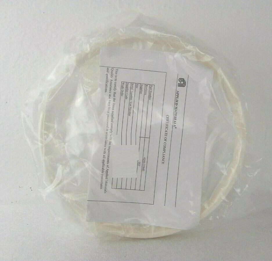 Refurbished AMAT Applied Materials 0200-35843 SAC Ceramic Top Pumping Ring Refurbished