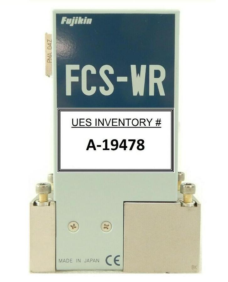 Used Fujikin FCSWR-4WS-798-F5L-DXZ#C-BK Flow Control System FCS-WR O2 TEL Trias Spare