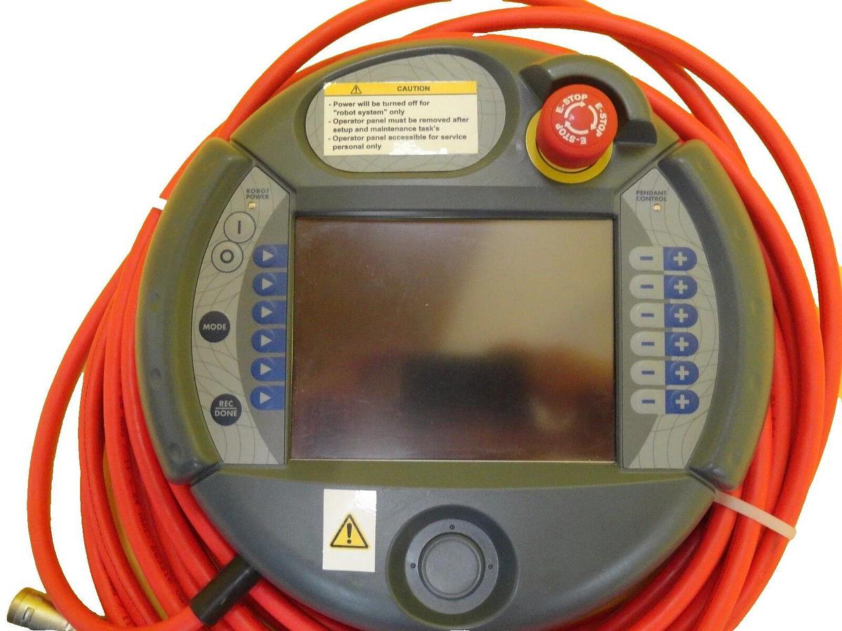 Used Adept Technology 05215-010 Robot Teach Pendant T1 Pendant 10m Working