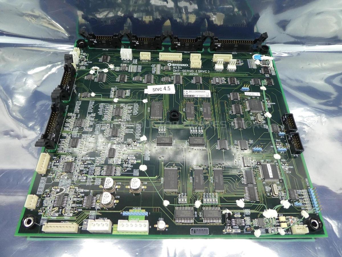 Used Shinko Electric 3FE113C004300 PCB OHT-SERVO (SRVC) M131 SRVC 4.5 Ver. 2,7 Spare