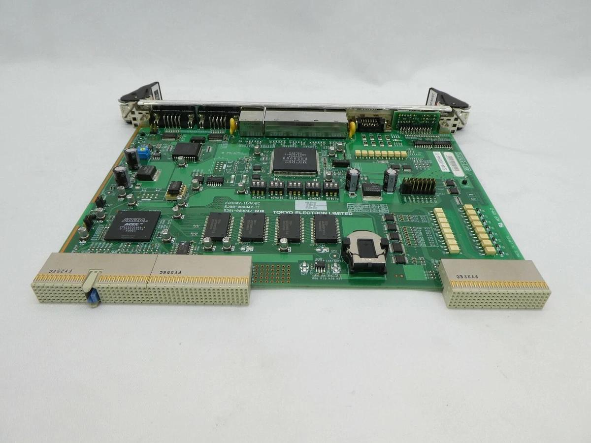 Used TEL Tokyo Electron E244-000048-11 Processor VME PCB Card RI02Z-01 TEL Lithius