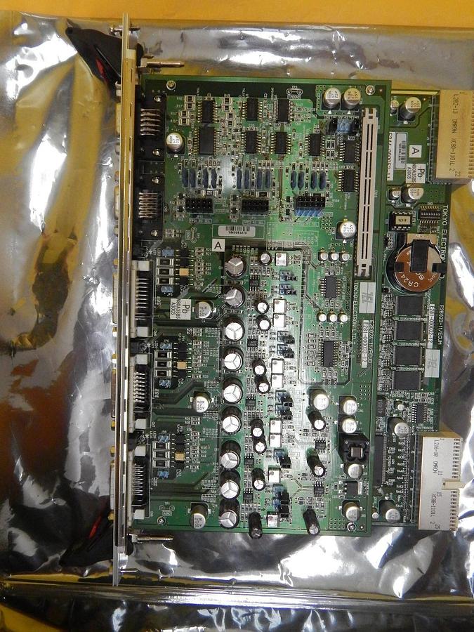 Used TEL Tokyo Electron E244-000053-11 CPU VME PCB Card E2B023/ECU T-3044SS Used