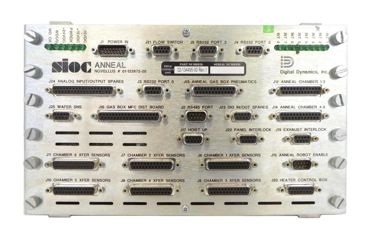 Used Digital Dynamics 02-122156-00 sioc ANNEAL Controller Novellus 01-133875-00 Bent
