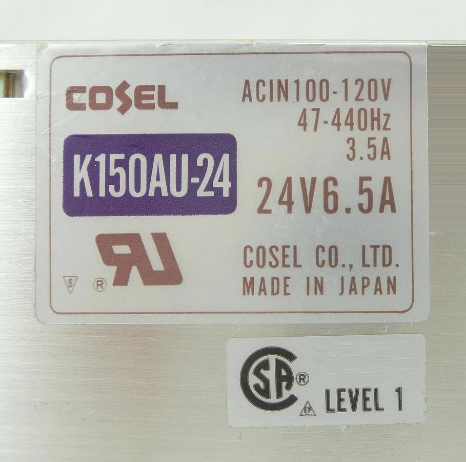 Used Cosel K150AU-24 24V Power Supply Reseller Lot of 2 Used Working