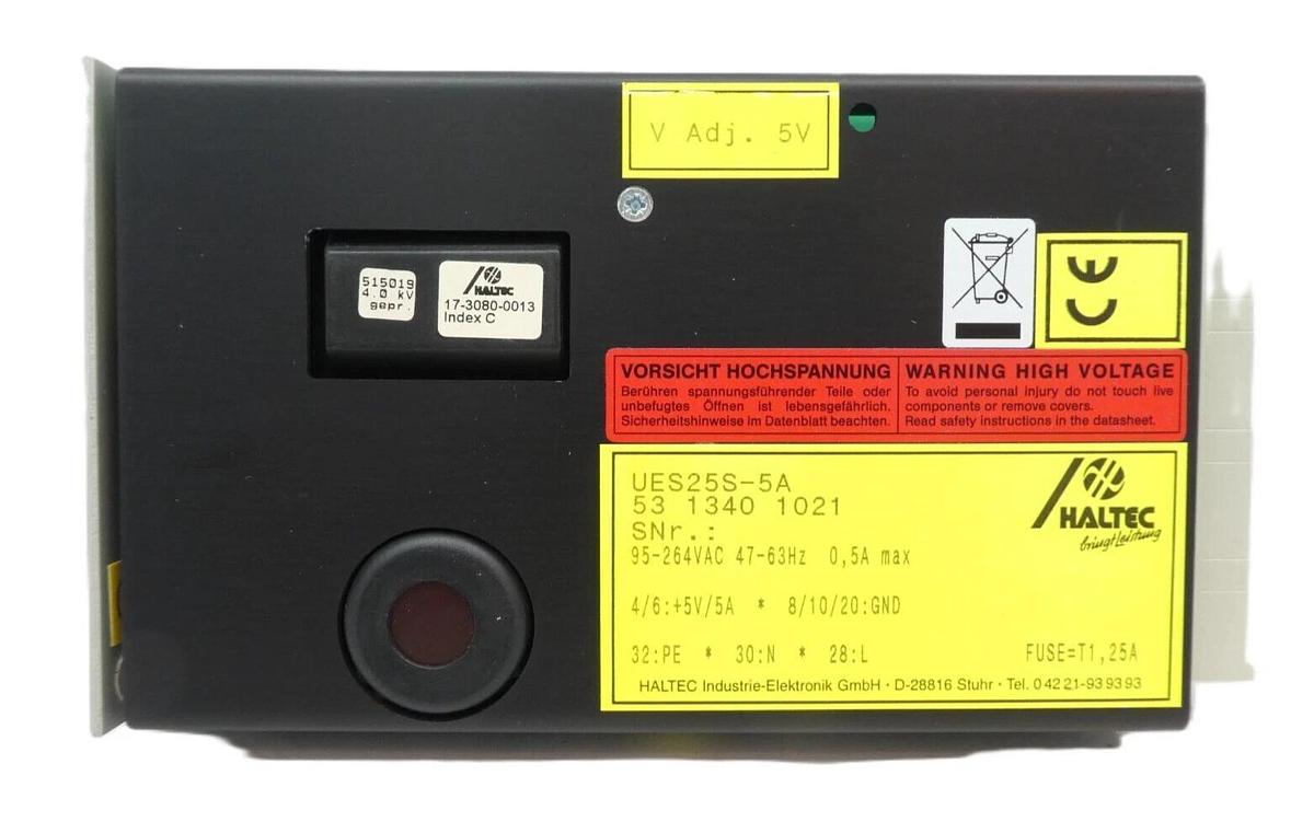 Used HALTEC UES25S-5A Power Supply PCB Card 53 1340 1021 Reseller Lot of 3 Working