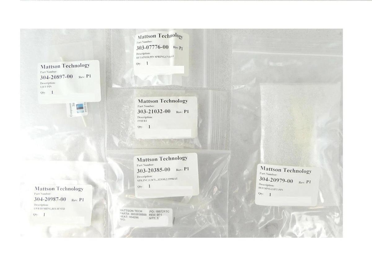 Mattson Technology 263-20986-00 CVD Lift Pin Assembly 304-20979-00 Kit New Spare