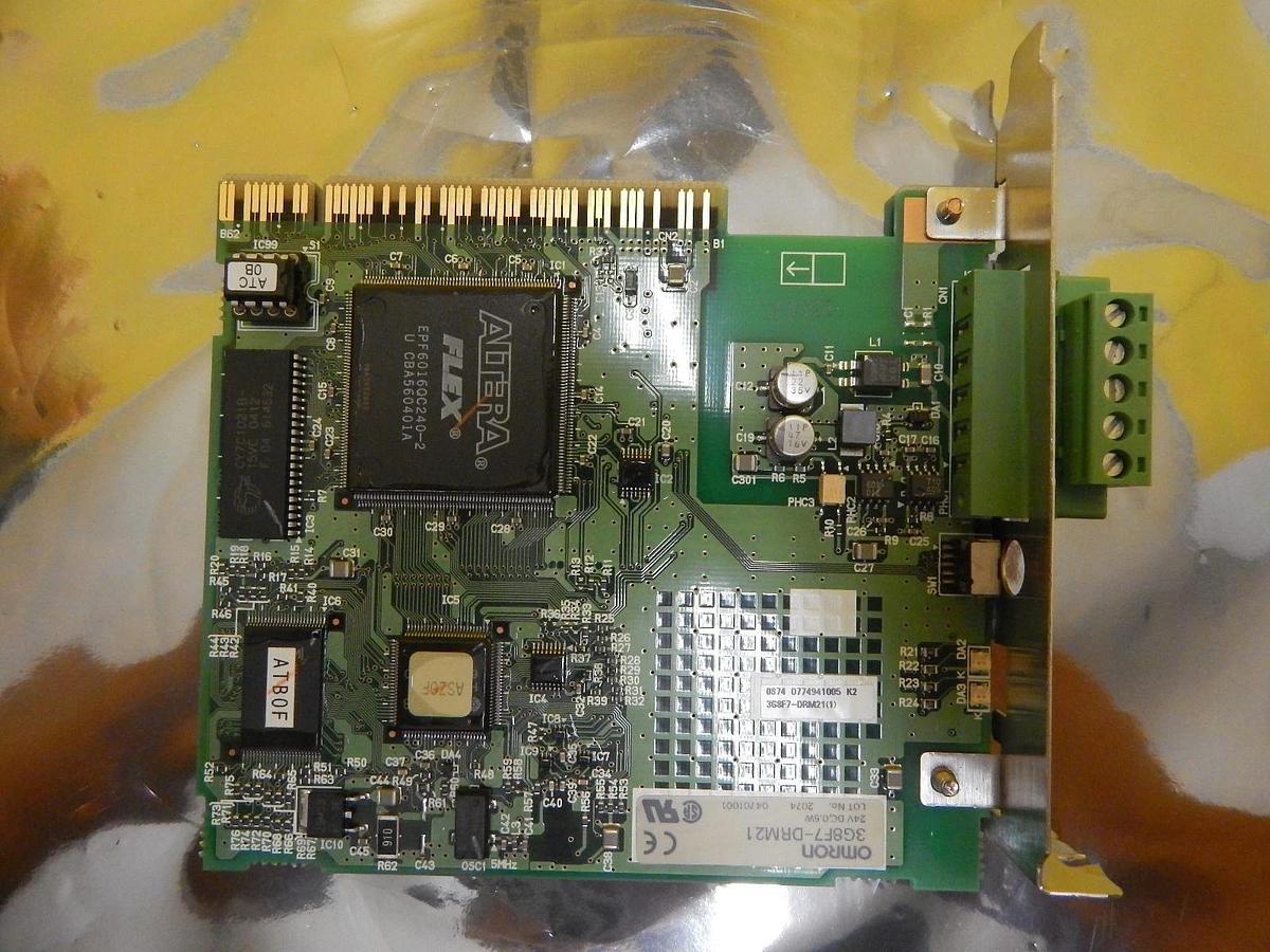 Used Omron 3G8F7-DRM21-1(1) PCI Bus DeviceNet Board PCB 3G8F7-DRM21 Used Working