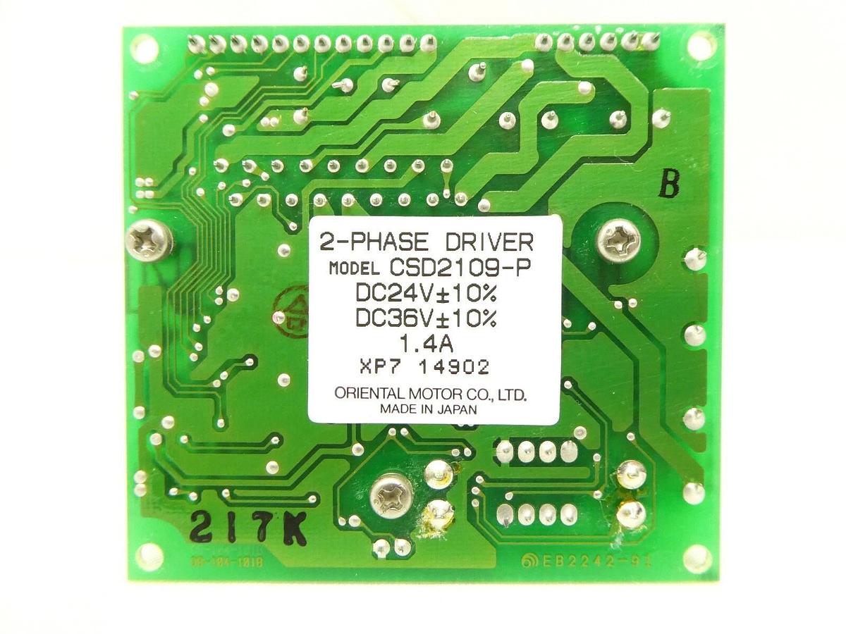 Used Oriental Motor CSD2109-P Compact 2-Phase Driver Board PCB VEXTA Used Working