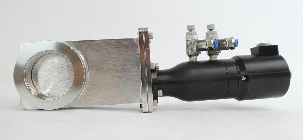 Used Edwards NGW414000 Pneumatic Gate Valve NW50 Working Surplus