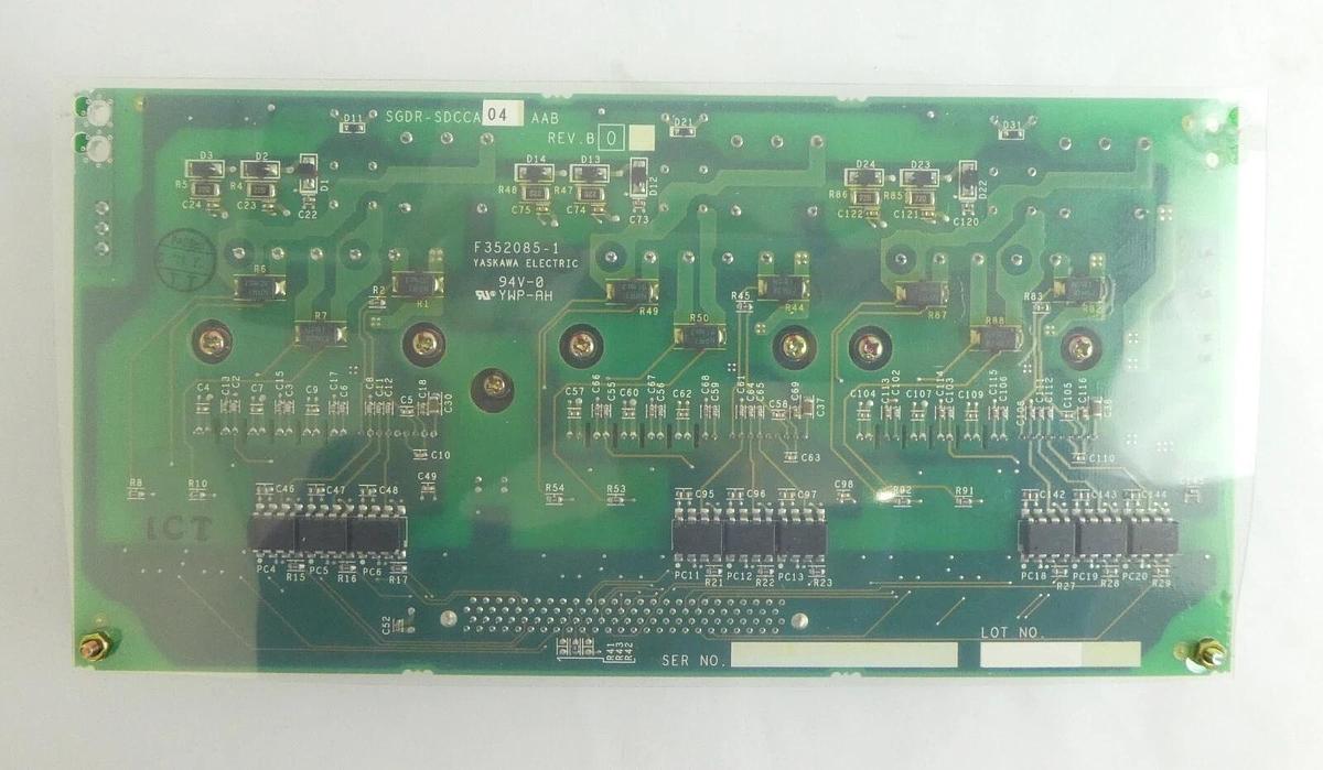 Used Yaskawa Electric SGDR-SDCCA Robot Controller PCB F352085-1 Working Surplus
