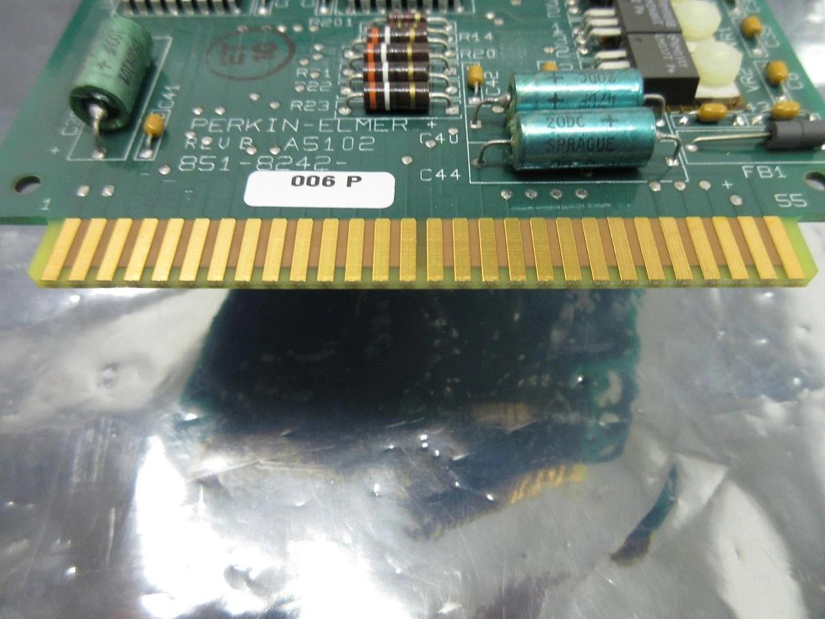 Used Perkin-Elmer 851-8242-006 Processor PCB Card Rev. P SVG ASML 90S Used Working