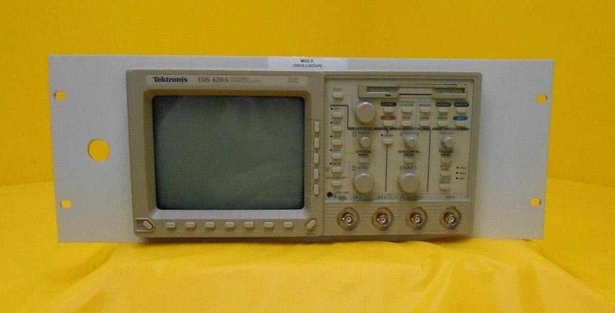 Used Tektronix TDS 420A 4-Channel Digitizing Oscilloscope TDS420A Used Working