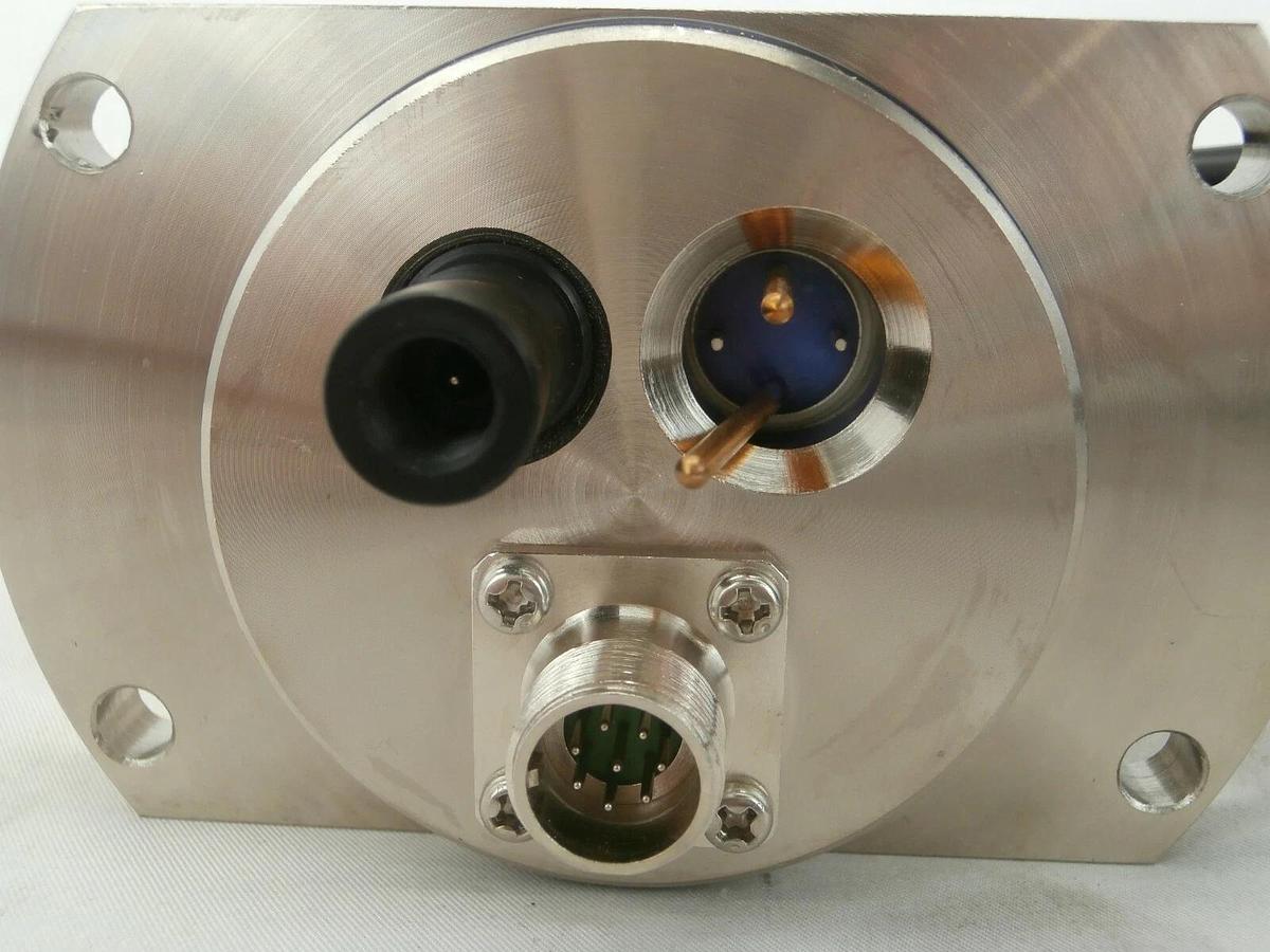 Used JEOL Column Cable Feed Through Assembly Set of 2 JWS-7555S SEM Working Surplus