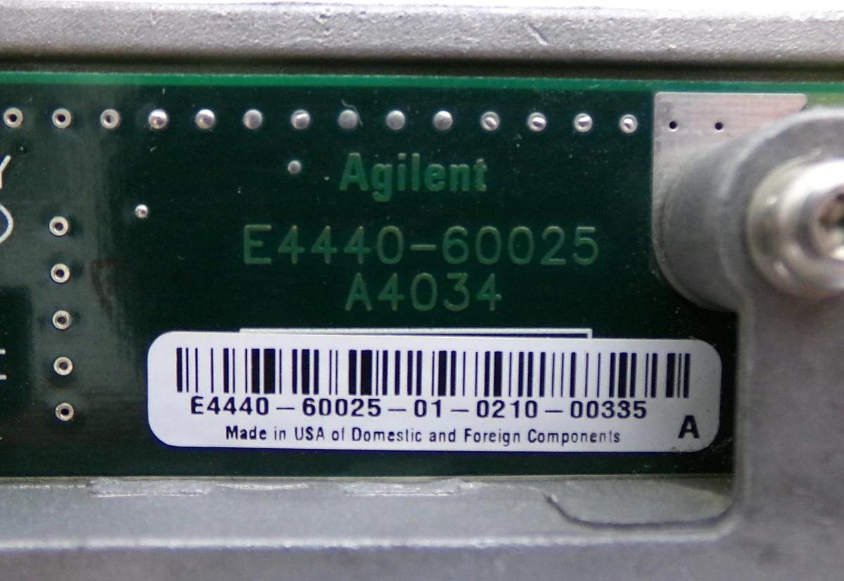 Used Agilent Technologies E4440-60025 Digital IF Assembly PCB Card PSA E4440A Surplus