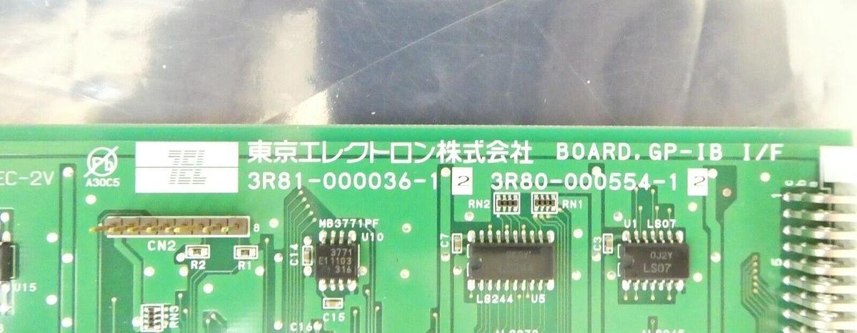 Used TEL Tokyo Electron 3R81-000036-12 GP-IB Interface Board PCB Card Working Surplus