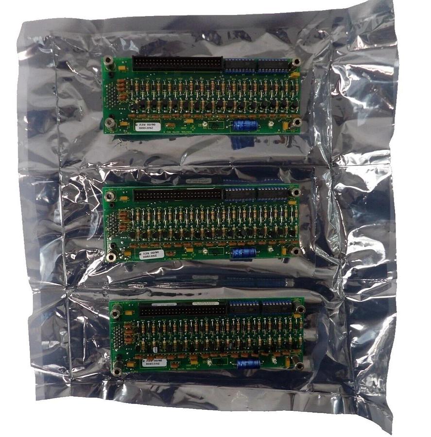 Used Semitool 23795 Relay Assembly PCB Board 2601800 Reseller Lot of 3 Working