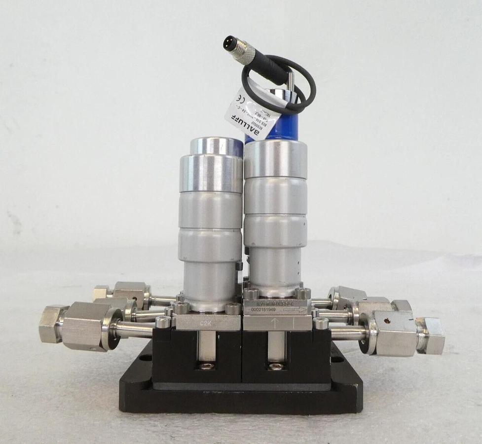 Used Swagelok 6LVV-MSM-DE3-2-P-C Diaphragm Valve Assembly Block DE3 ALD3E Working