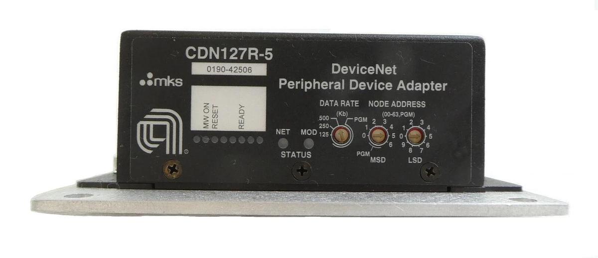 Used MKS Instruments CDN127R-5 Peripheral Device Adapter AMAT 0190-42506 Working