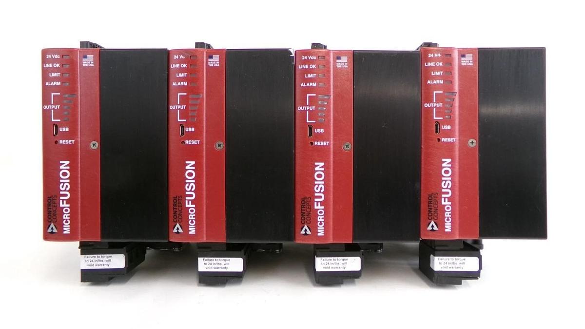 Used Control Concepts uF1HXTB0-80-P7000 SCR Controller MicroFUSION AMAT Lot of 8