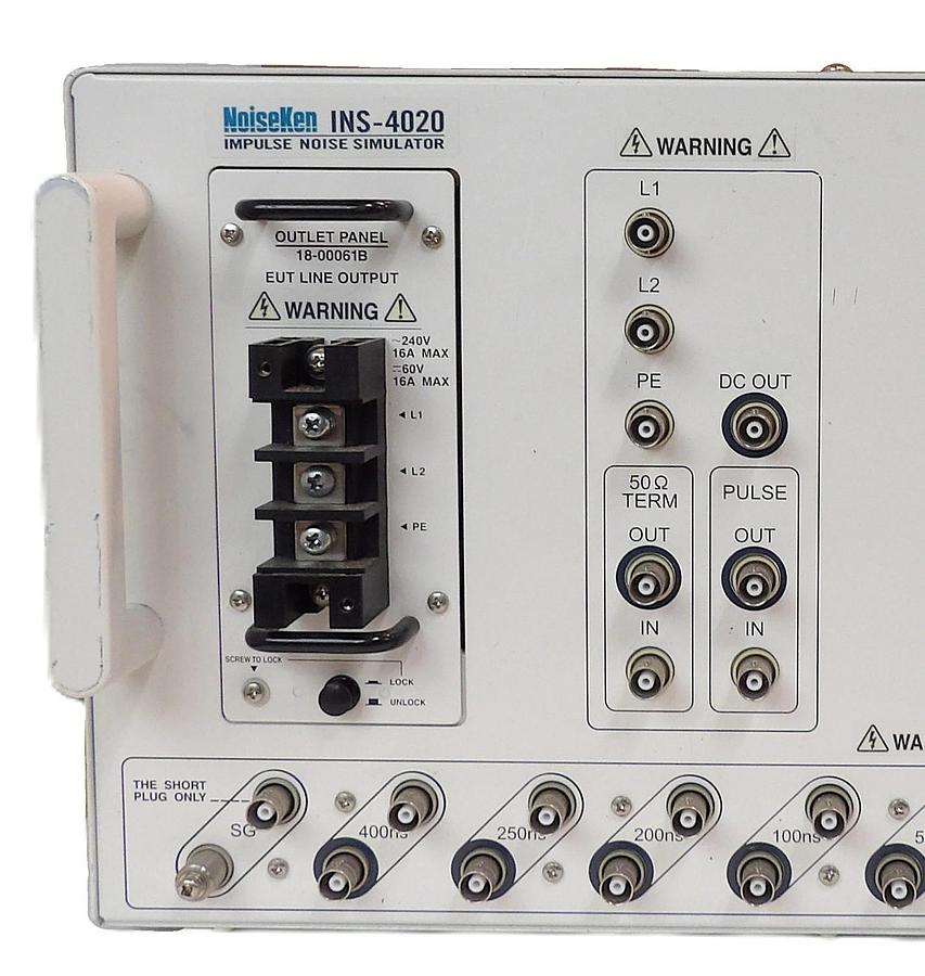 Used NoiseKen INS-4020 Impulse Noise Simulator INS Series 18-00061B Untested Surplus