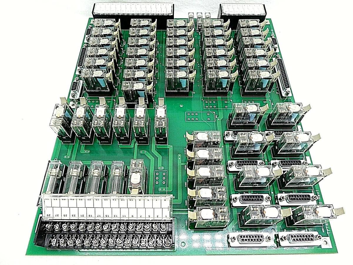 Used TEL Tokyo Electron A40366-1 Relay Board PCB TRIAS6 MB SB TEL Trias Working Spare