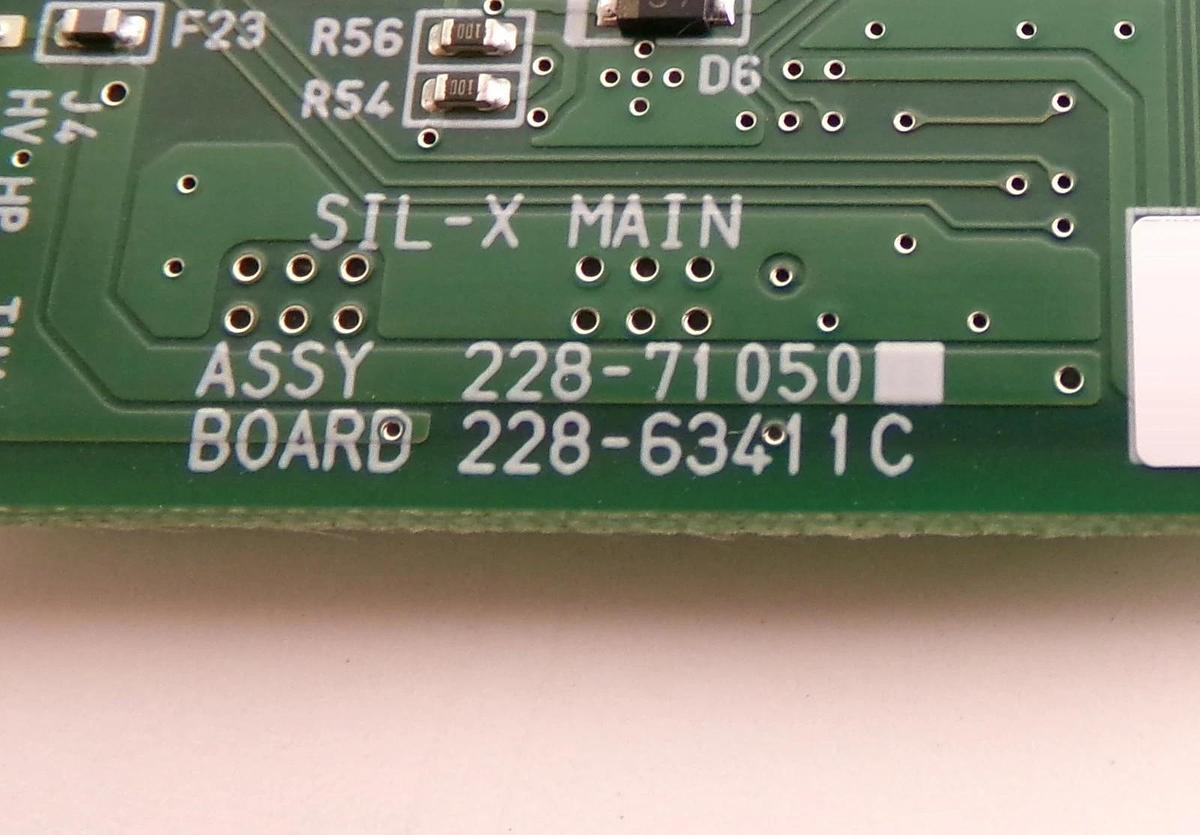 Used Shimadzu 228-63411 Main Board SIL-X MAIN PCB 228-71050 Working Surplus