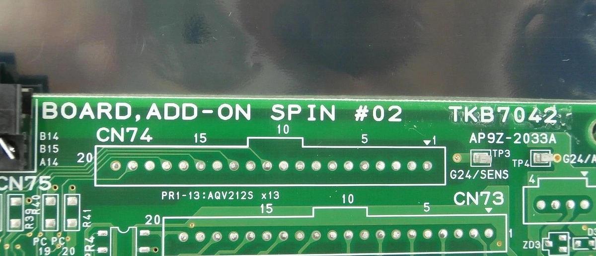 Used TEL Tokyo Electron AP9Z-2033A Add-On Spin #2 Board TKB7042 PCB Lithius Used