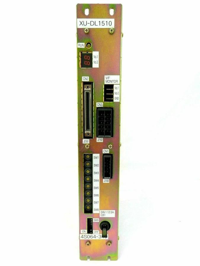 Used Yaskawa XU-DL1510 Linear Drive Unit Servo Nikon 4S064-340 NSR Series Working