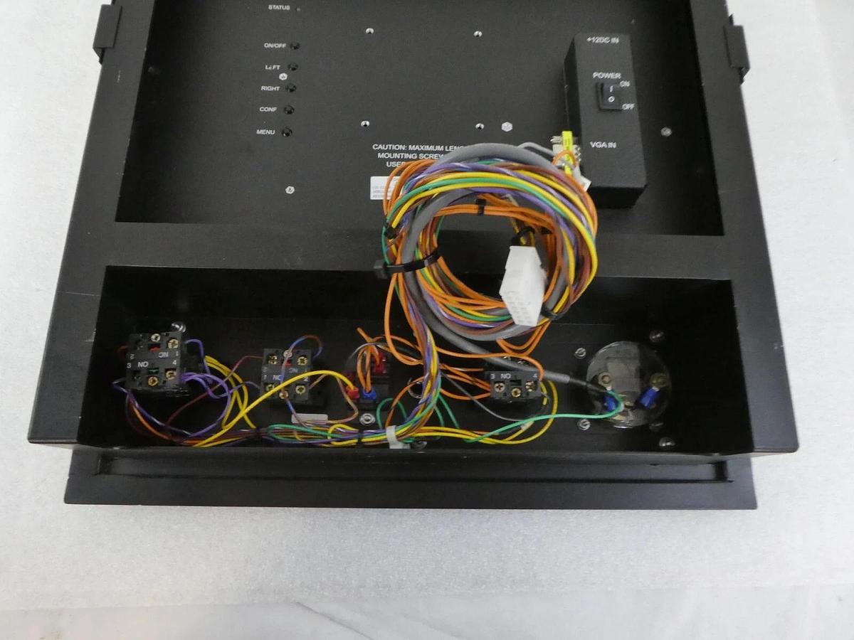 Used Rudolph Technologies P1981QCBM0628 Laser System Operator Interface Panel Surplus