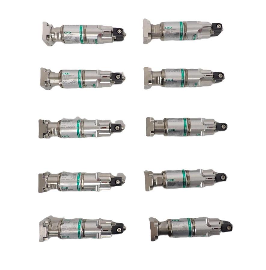 Used CKD MAGD-10R-AT2 Pneumatic Diaphragm Valve AGD-R Series Lot of 10 Working