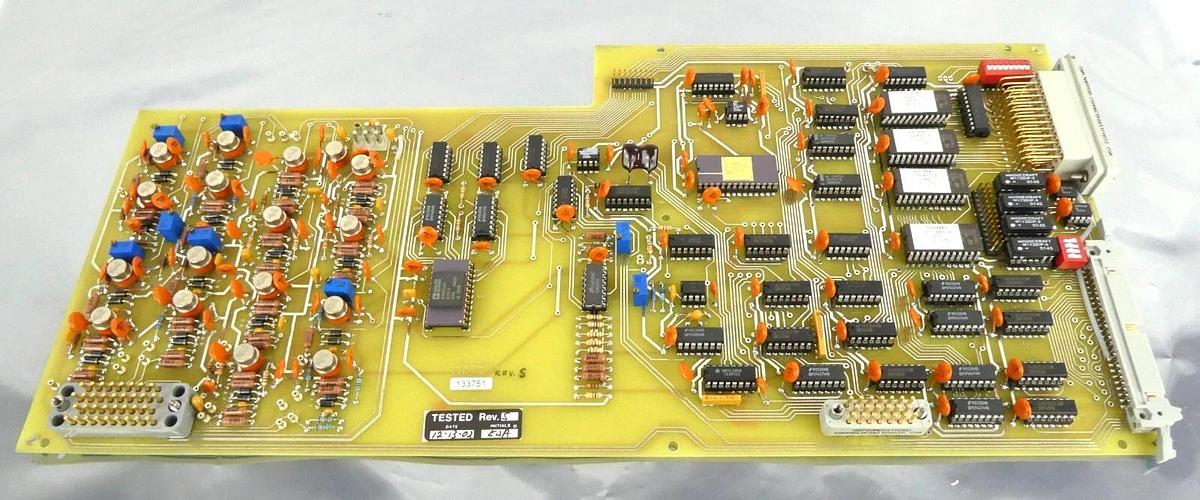 Used Varian E-H4222001 Data Display PCB Board E-H4223001 Working Surplus