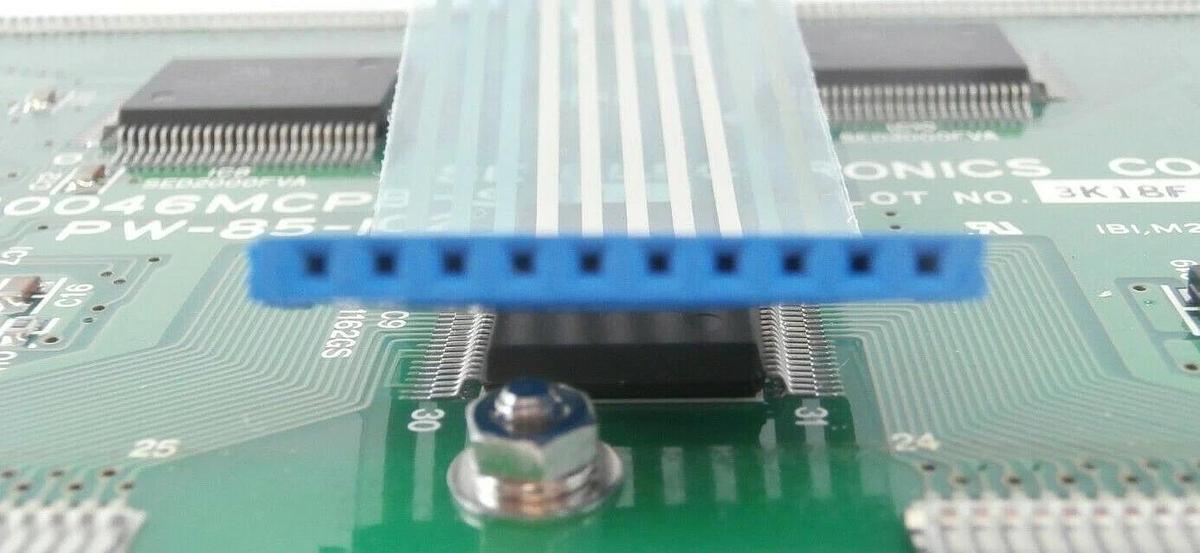 Used ISE Electronics CU40046MCPB-S Display PCB Keypad PW-85-102 Verteq Working Spare