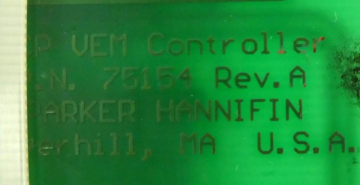 Used Parker Hannifin 75154 ICP VEM Controller PCB 76154 Source SF 5000 Working Spare