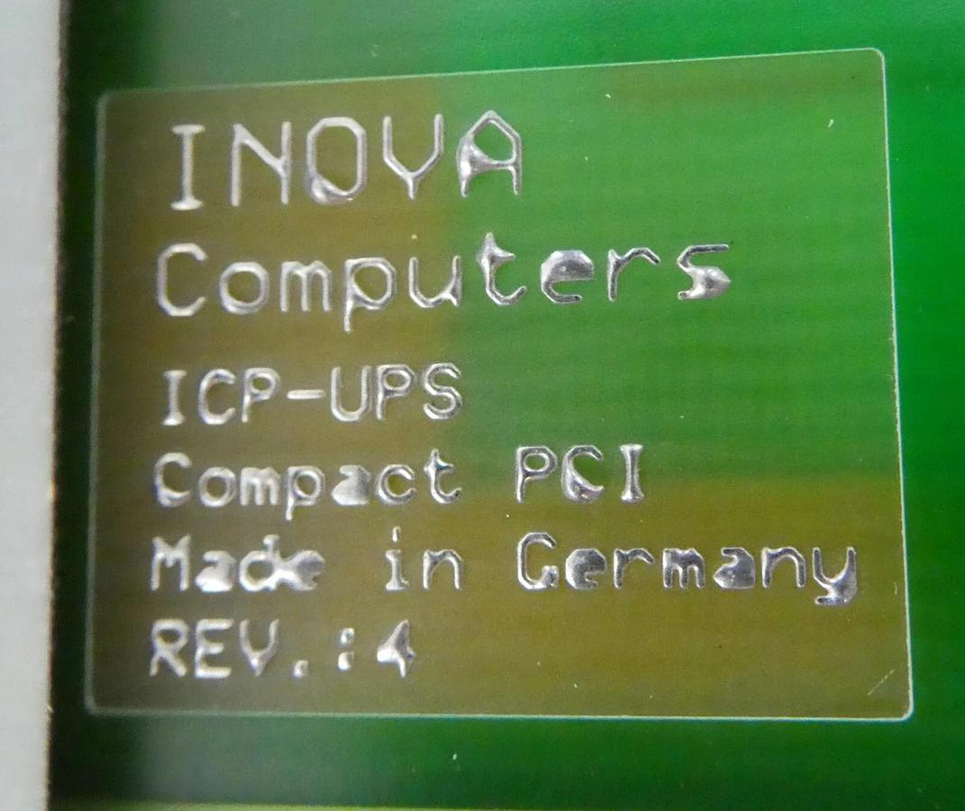 Used Inova Computers 11249 UPS Board PCB Card ICP-UPS AMAT 0190-07905 Used Working