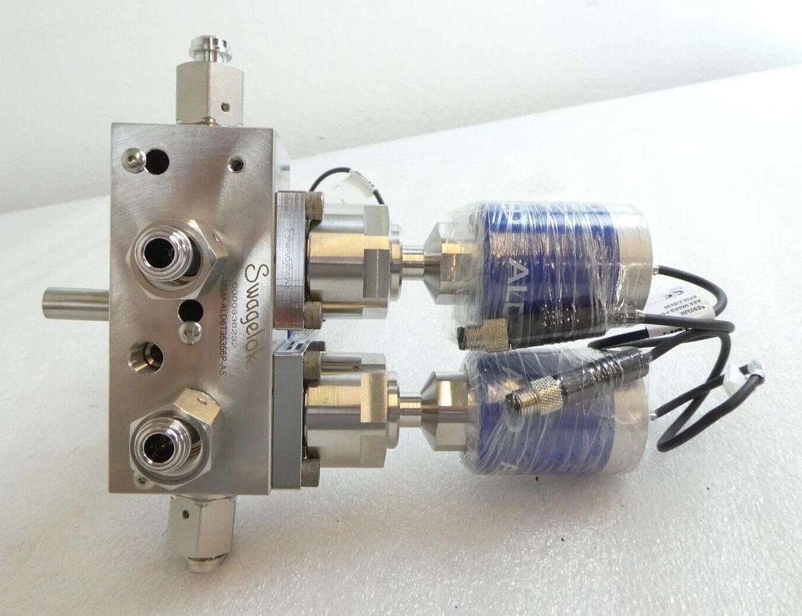 Used Swagelok 6LVV-MSM-ALD6T-HF3-P-CS Diaphragm Valve Assembly ALD Working Spare