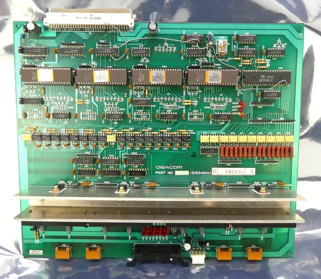 Used Osacom E1534Y 10 Step Motor Control PCB E1534D01 VSEA V82-810018 Working