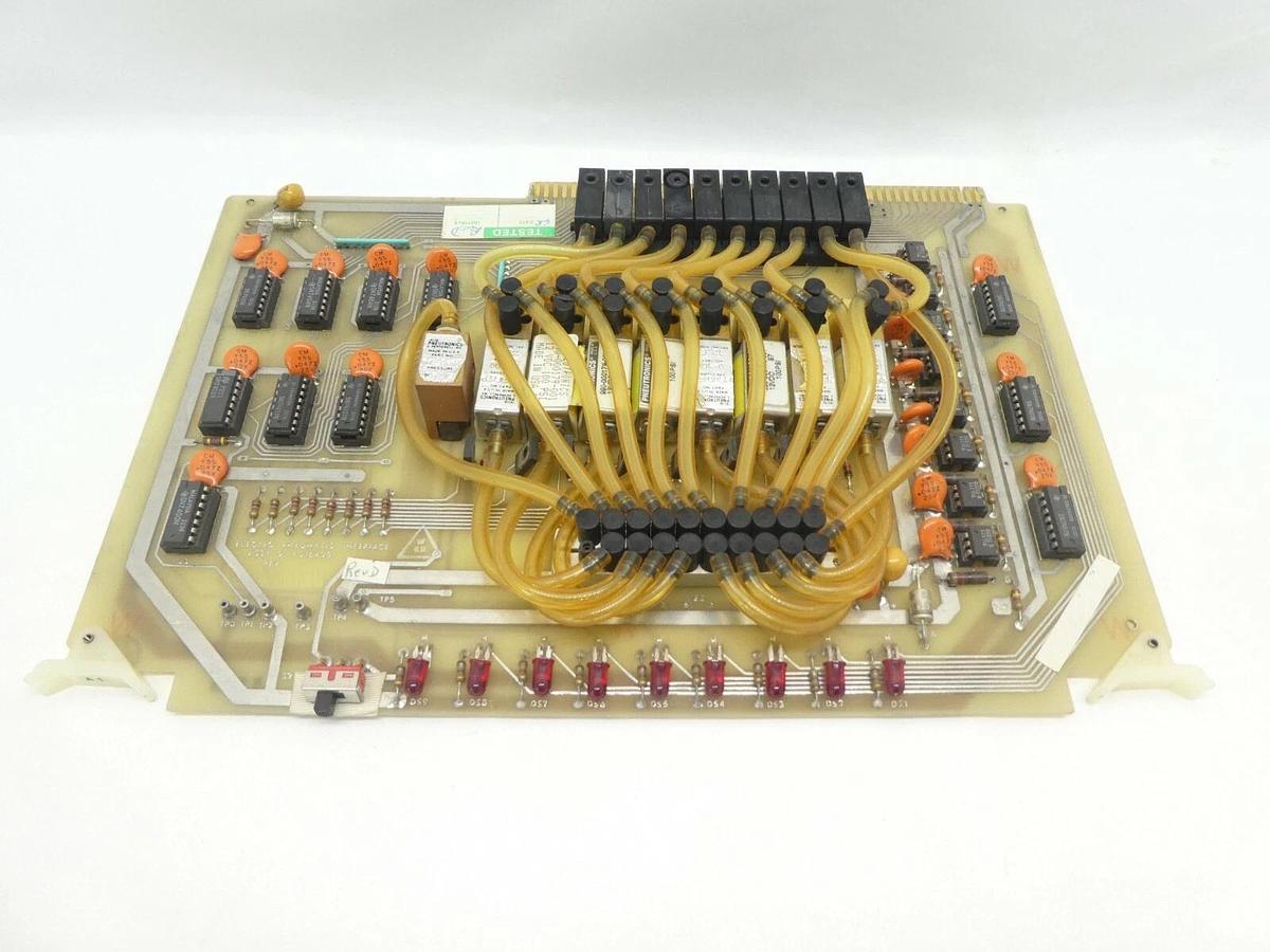 Used Varian Semiconductor VSEA D-F3164001 Electro Pneumatic Interface PCB Card Rev. D