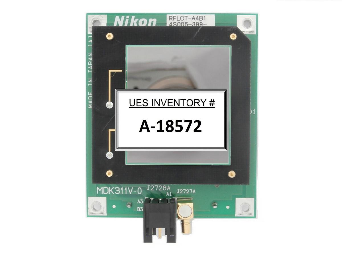Used Nikon 4S005-399 Reflectance Sensor PCB RFLCT-A4B1 NSR Series Working Surplus