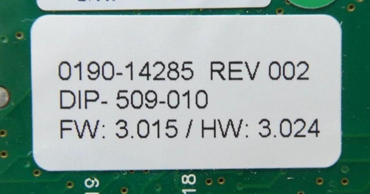 Used DIP 15049804 EPI 300mm Interlock Module 1 DIP498 PCB Card AMAT 0190-14285 Spare