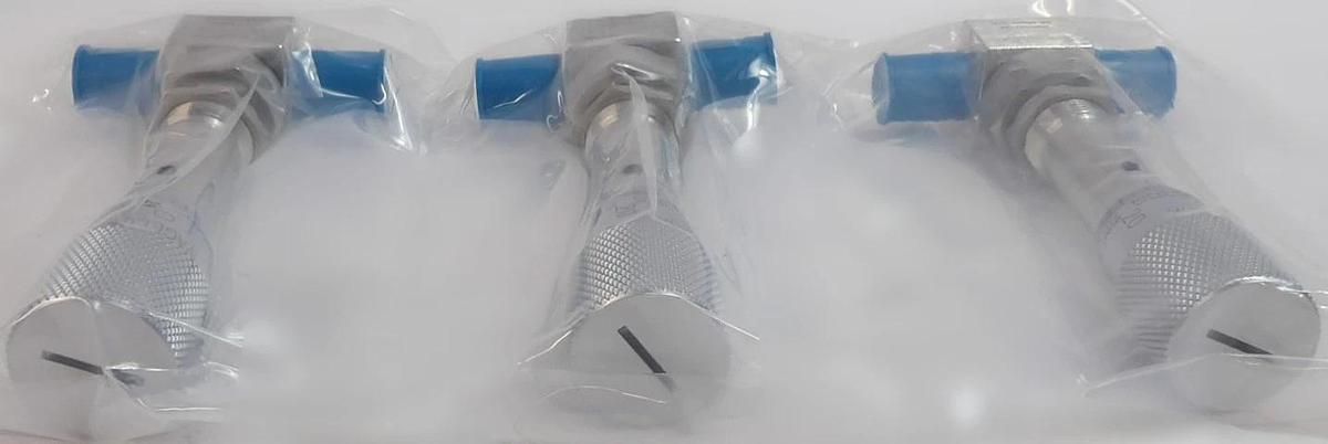 Swagelok SS-4BMG-VCR Metering Bellows Sealed Valve Reseller Lot of 3 New