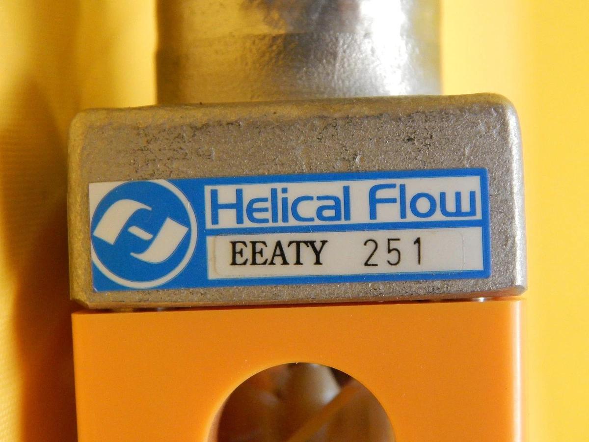 Used Toflow Helical Flow Inline Flow Meter 0.5~5L/min Used Working