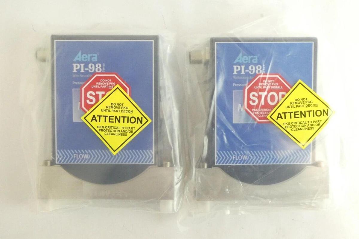 Aera FCPI980CBAXDIDJAA Mass Flow Controller MFC AMAT 0190-34212 Lot of 4 New