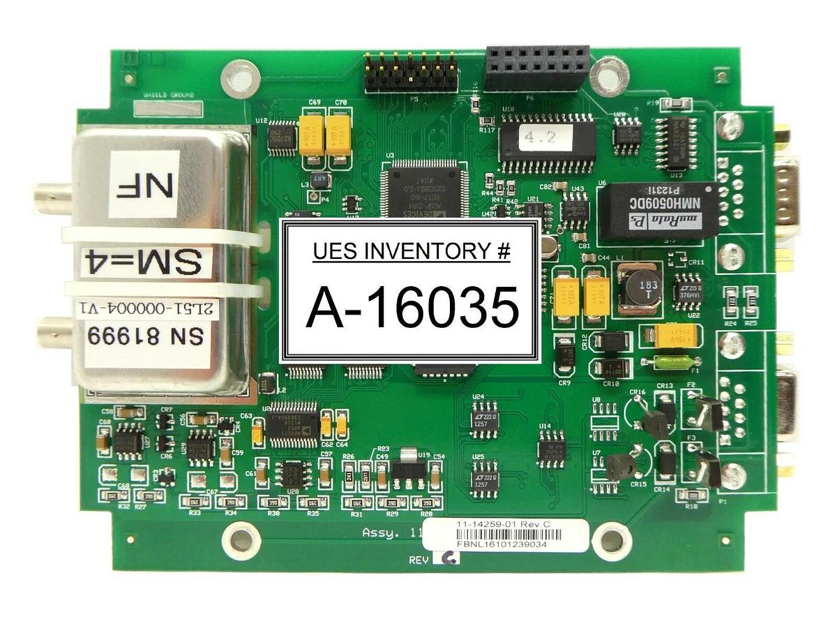 Used Luxtron 11-14259-01 Thermo Board PCB TEL Tokyo Electron 2L51-000004-V1 Spare