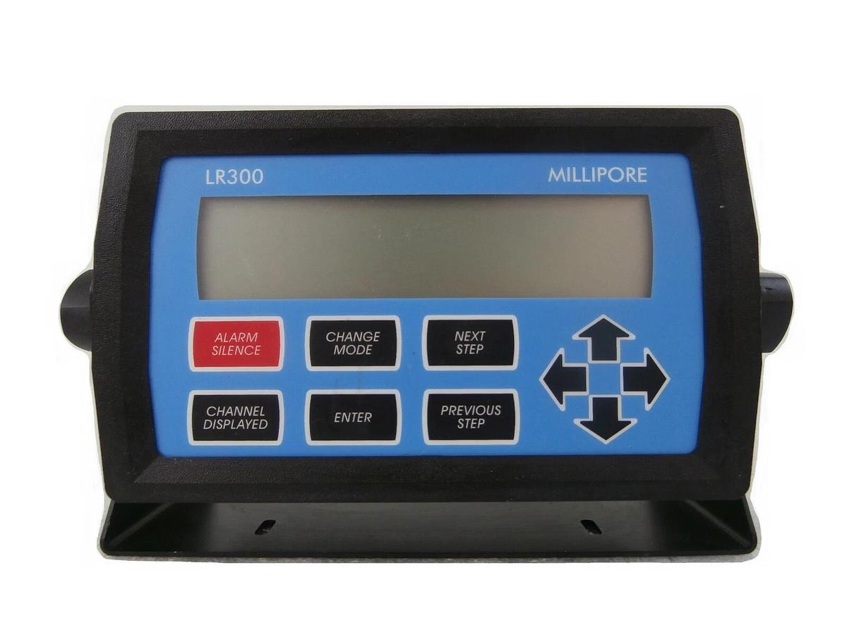 Used Millipore 1010 1-Channel Display Controller LR300 with Stand Working Surplus