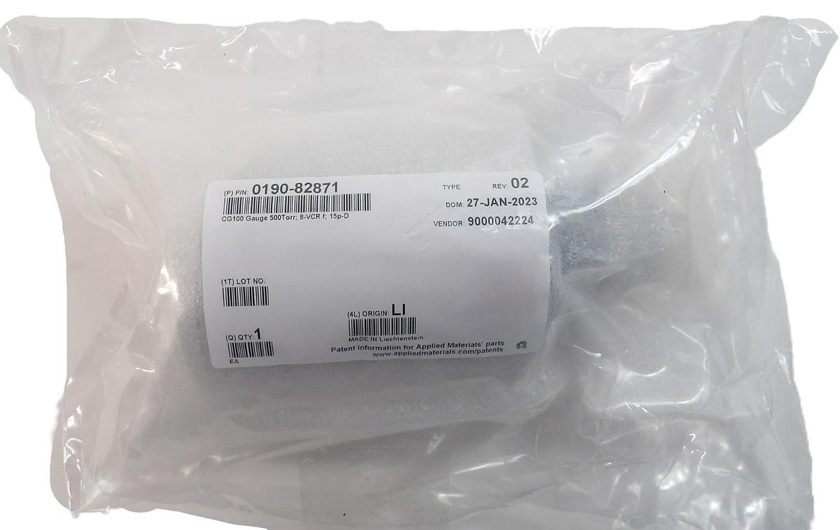 AMAT Applied Materials 0190-82871 Capacitance Gauge Inficon CG100 New Surplus