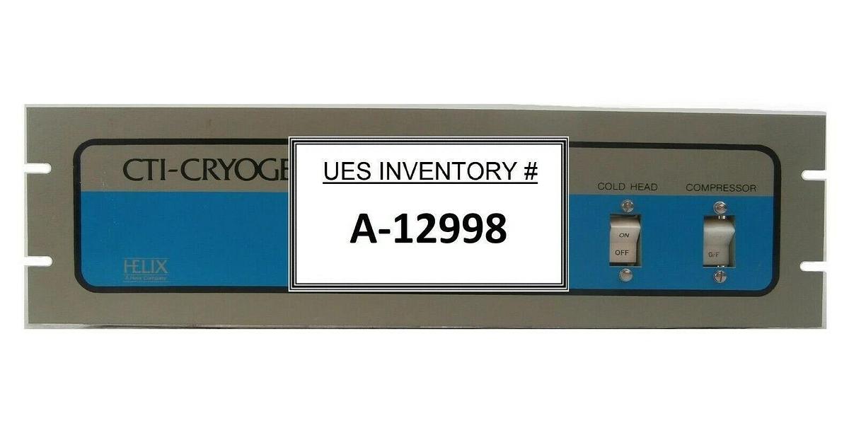 Used CTI-Cryogenics Cold Head Compressor AC Remote No Part Number No Cover As-Is