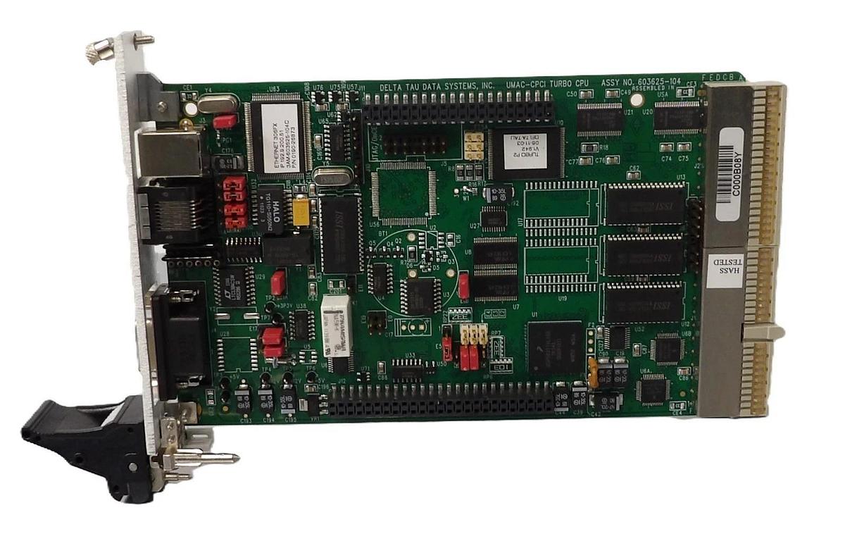 Used Delta Tau 603625-104 UMAC-CPCI Turbo CPU PCB Card AMAT 0190-26873 Lot of 2