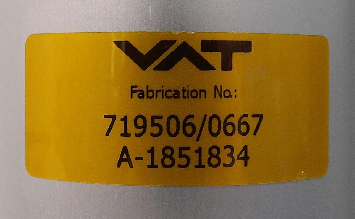 Refurbished VAT 95238-PAGQ-ADH5 Butterfly Valve AMAT 0195-13439 Manufacturer Refurbished