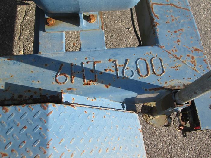 Used Trailer Mounted Thompson 6" Centrifugal Water Pump