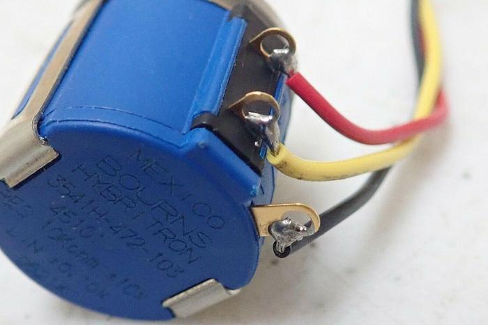 Used Lot of 2 Bourns 3541H-472-103 Caliper Life Sciences 44895/4 Potentiometers